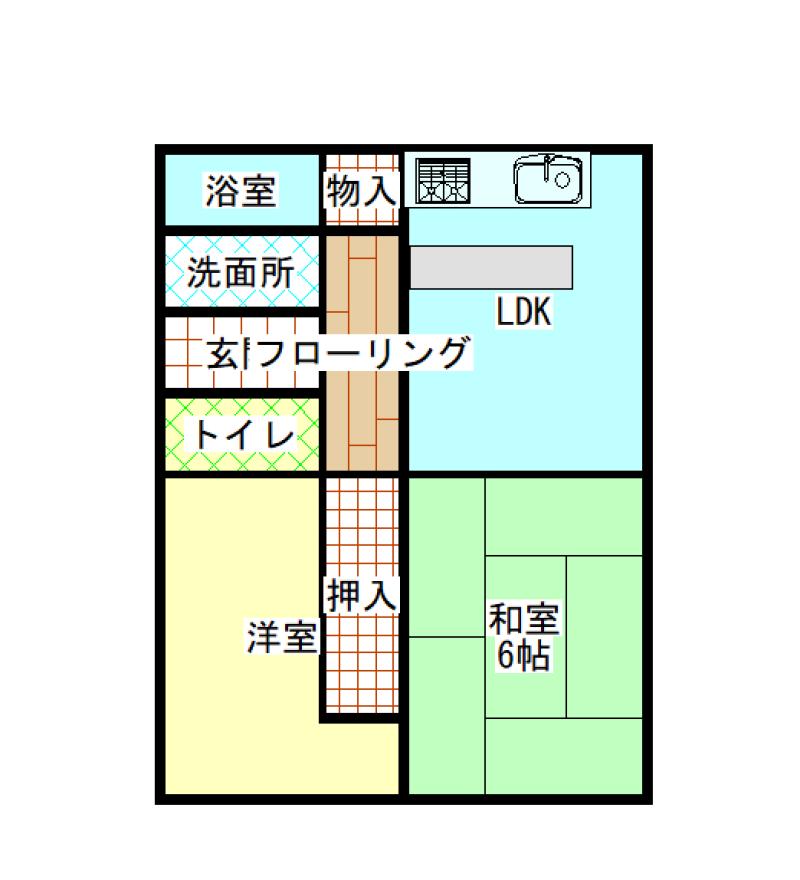 ハイツフローラル2貸家 空室予定